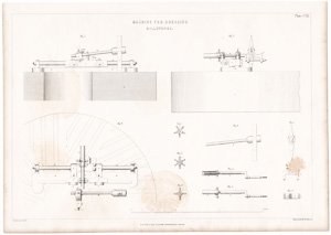 MACHINE FOR DRESSING MILLSTONES